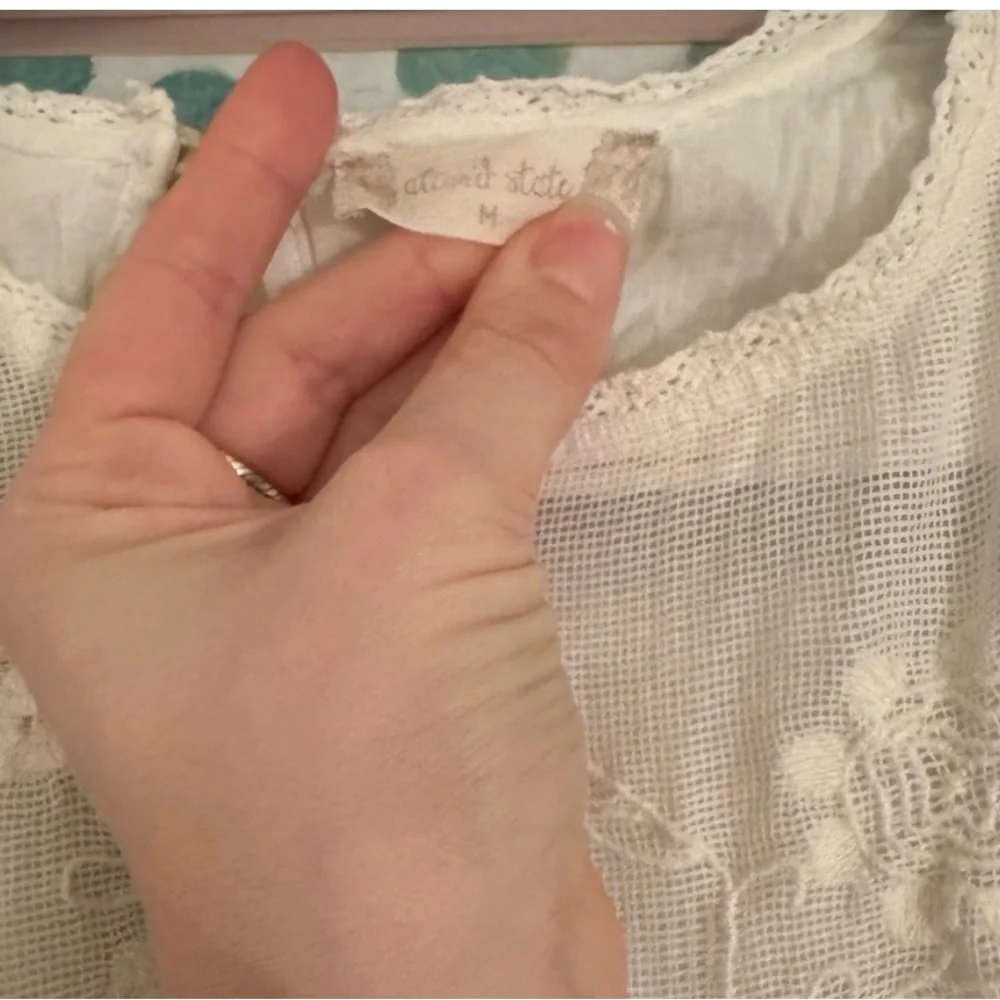 Altar'd State White Embroidered Mini Dress - Picture 2 of 3